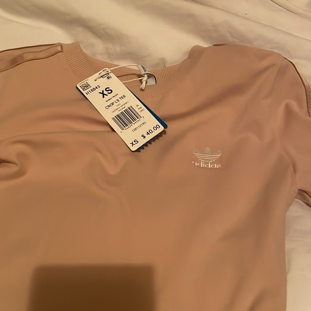 Adidas long sleeve crop - Picture 3 of 4